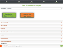 Tablet Screenshot of bestbusinessstrategies.com